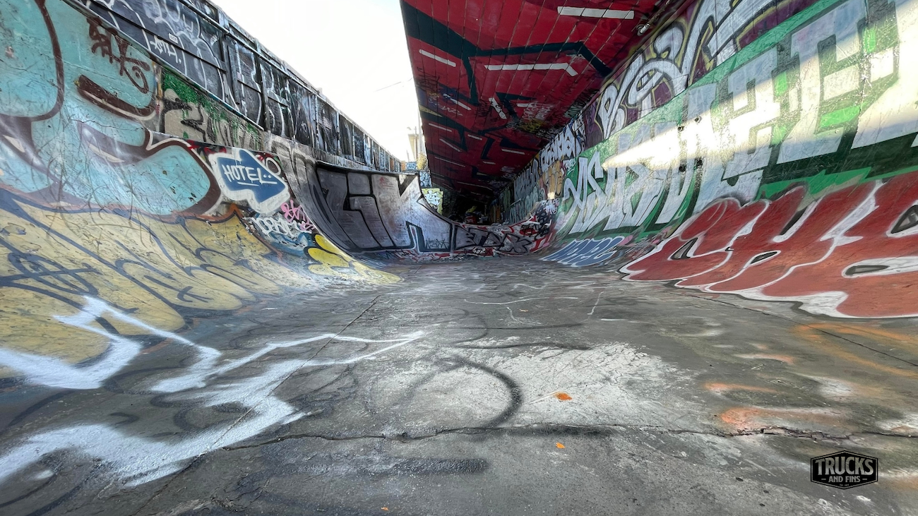 Flower shop DIY skatepark